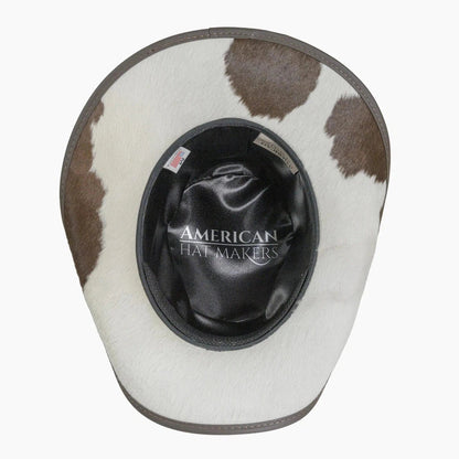 Open Road Mens Leather Cowboy Hat