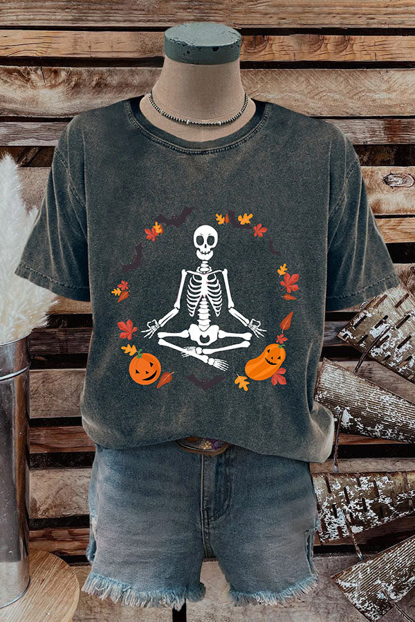 Halloween Print Trendy T-shirt