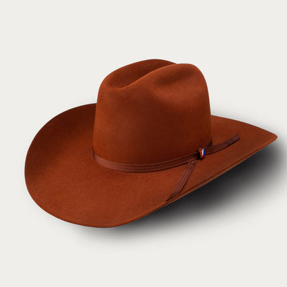 Cattleman's Charm Rust Felt Cowboy Hat