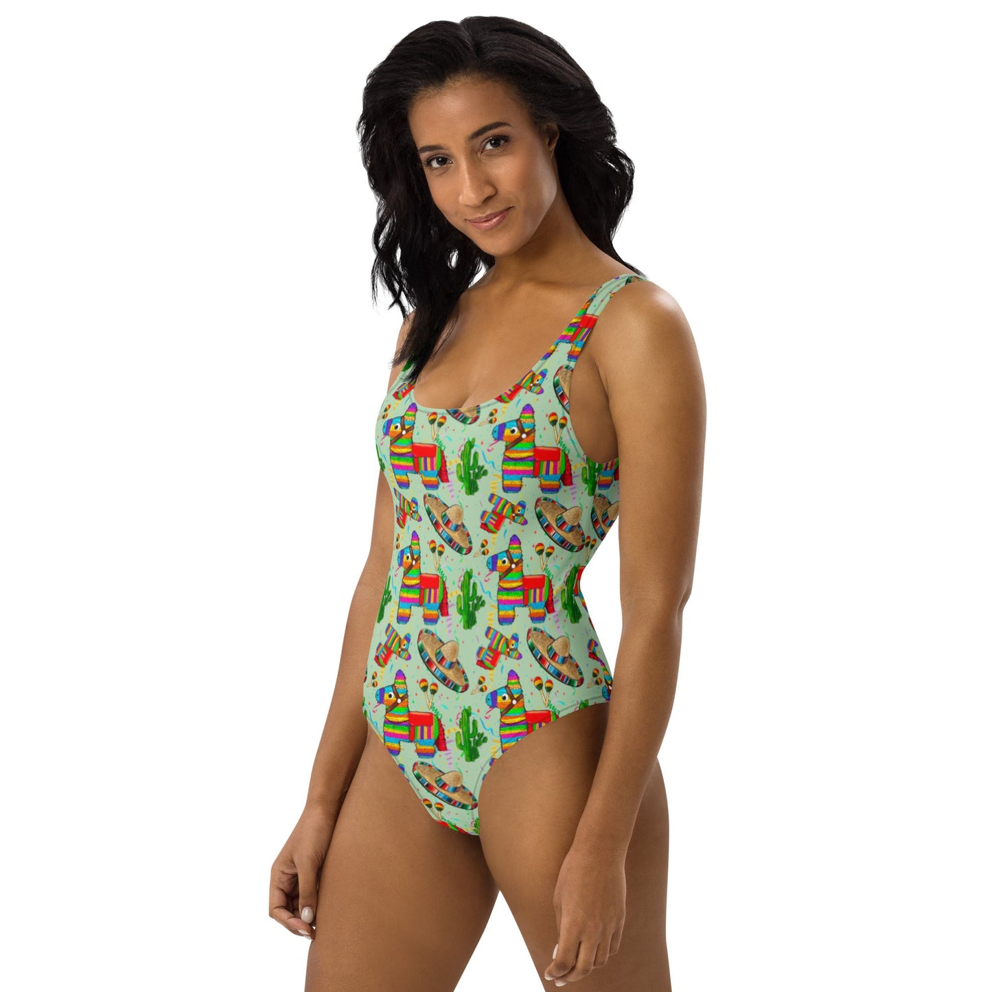 Yeehaw Cinco De Mayo One-Piece Swimsuit