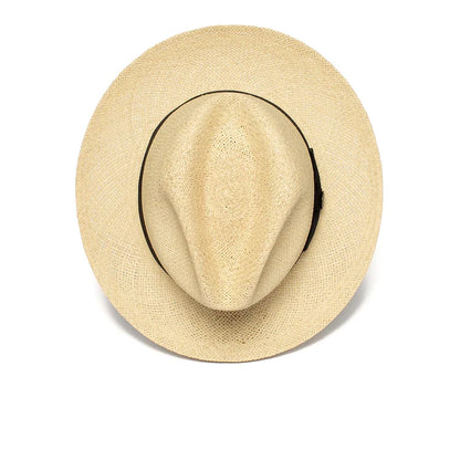 Can be rolls up for packing-Classic Traveller Panama Hat [Fast shipping and box packing]