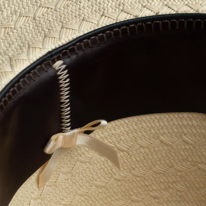 Panama Wide Brim Hat - Black