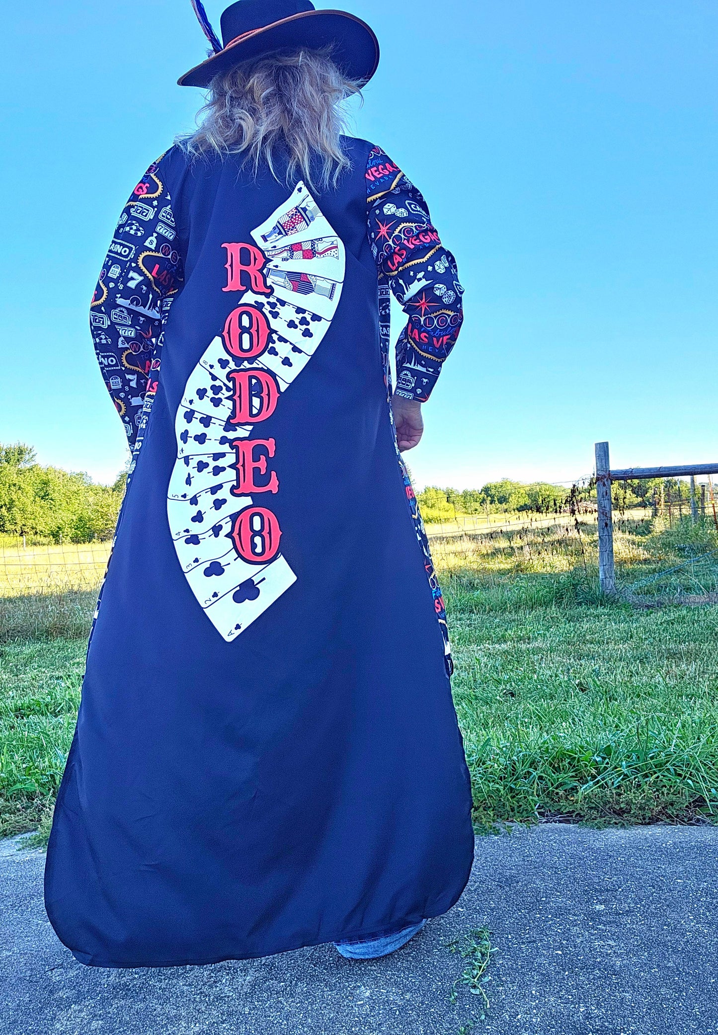 Rodeo Vegas Women's Western Duster Dress