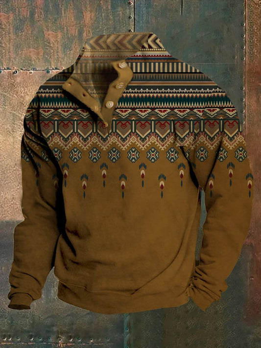 Men's Casual Bohemian Sweatshirt