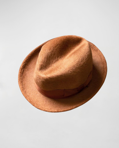 Dapper Gent's Fedora Homburg Beaver Hat