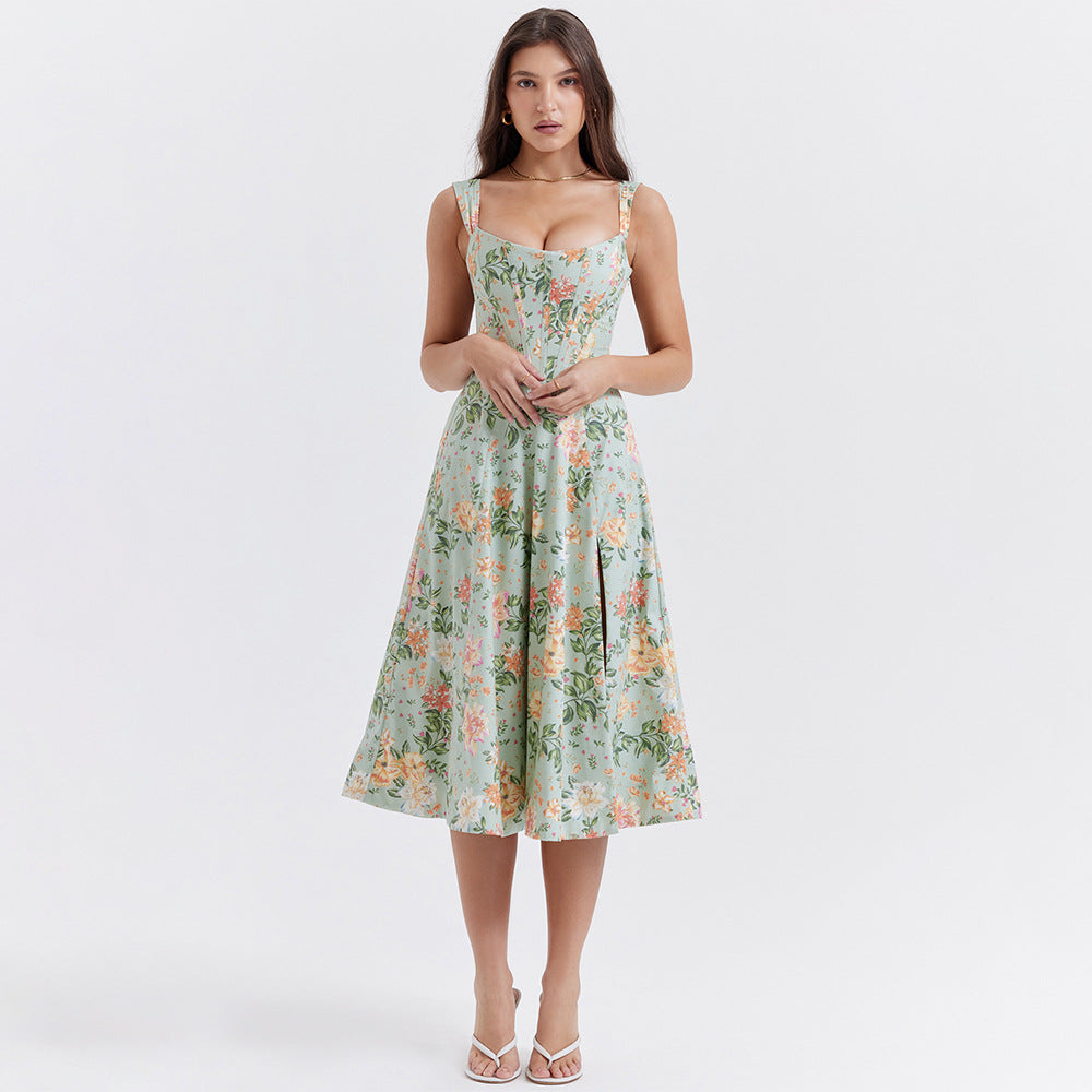 Amelia Floral Midi_Dress