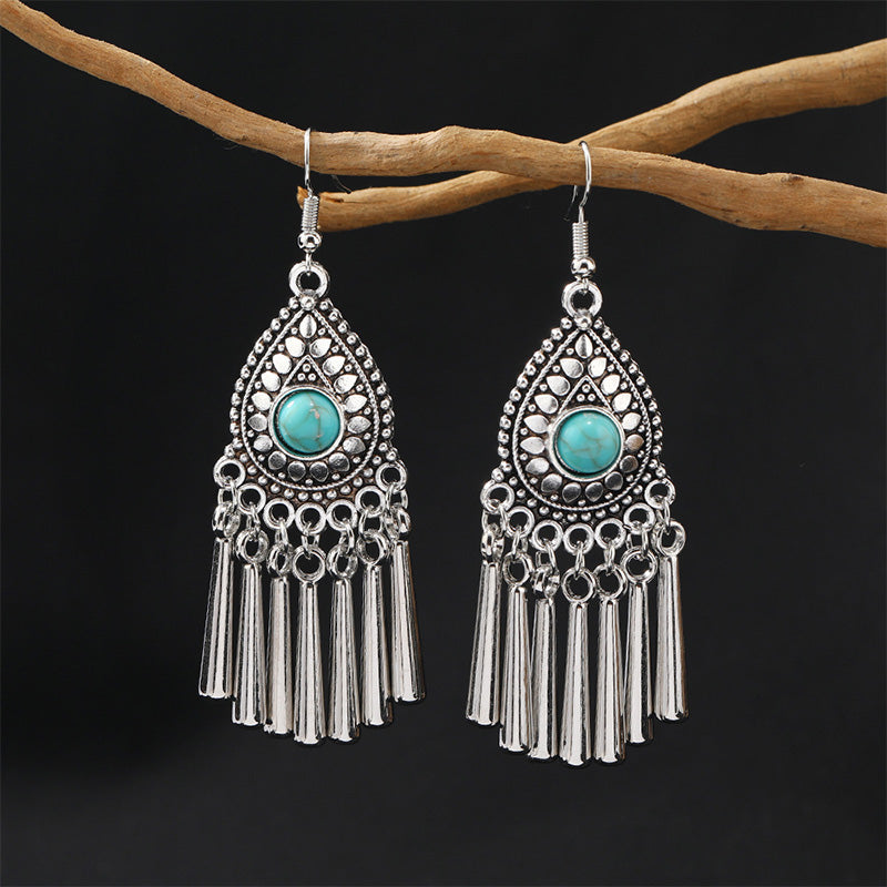 Classic Vintage Turquoise Earrings