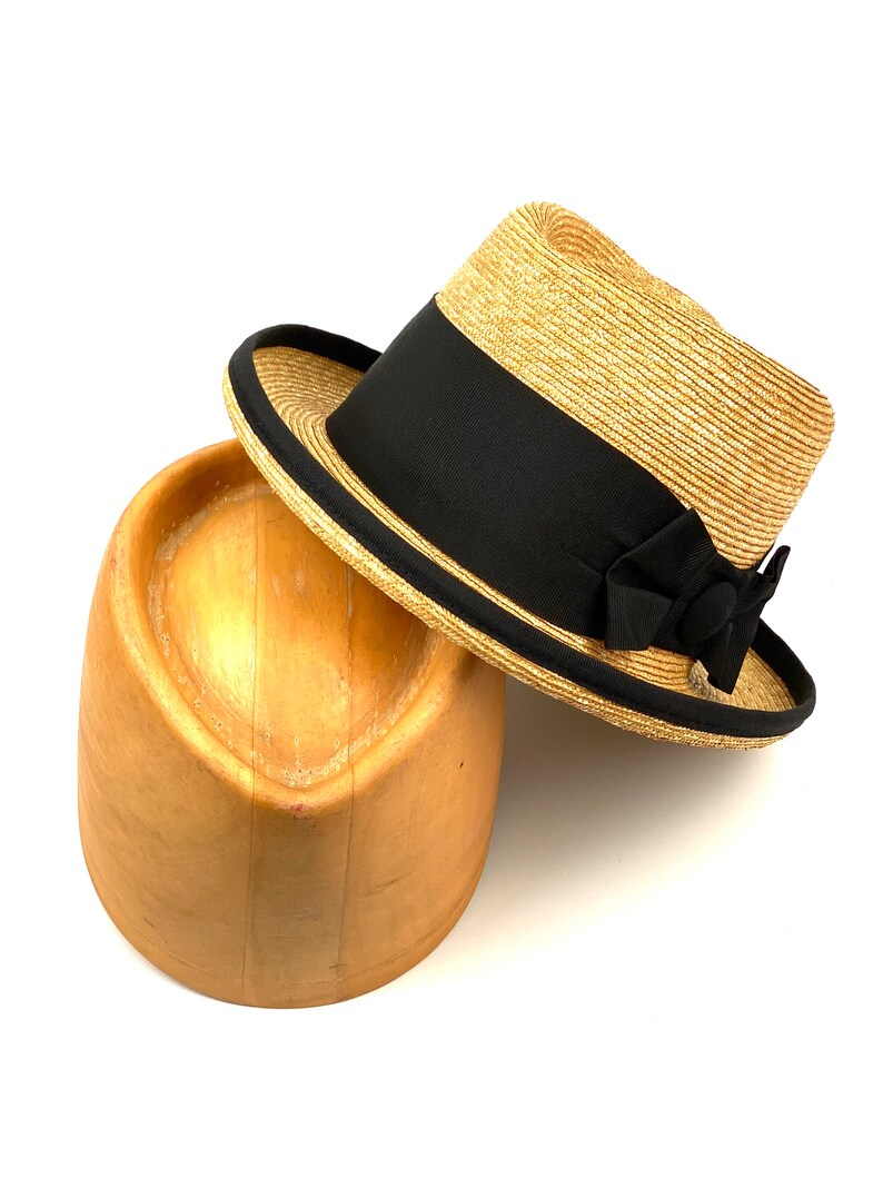 Hercule Poirot’s homburg straw hat