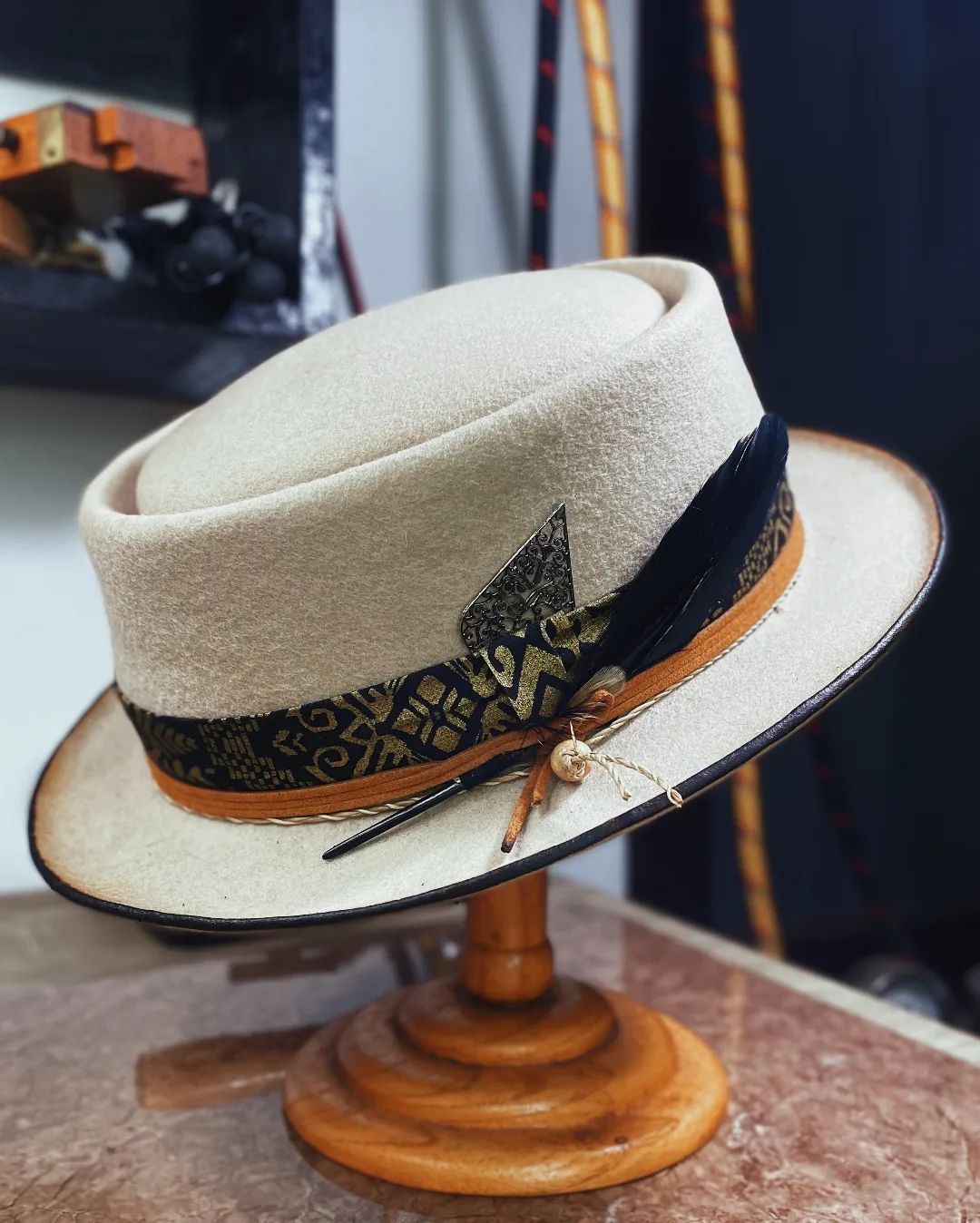 Classic Felt Pork Pie Hat