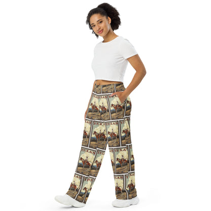 Texas Cowgirl Unisex Wide Leg Pants