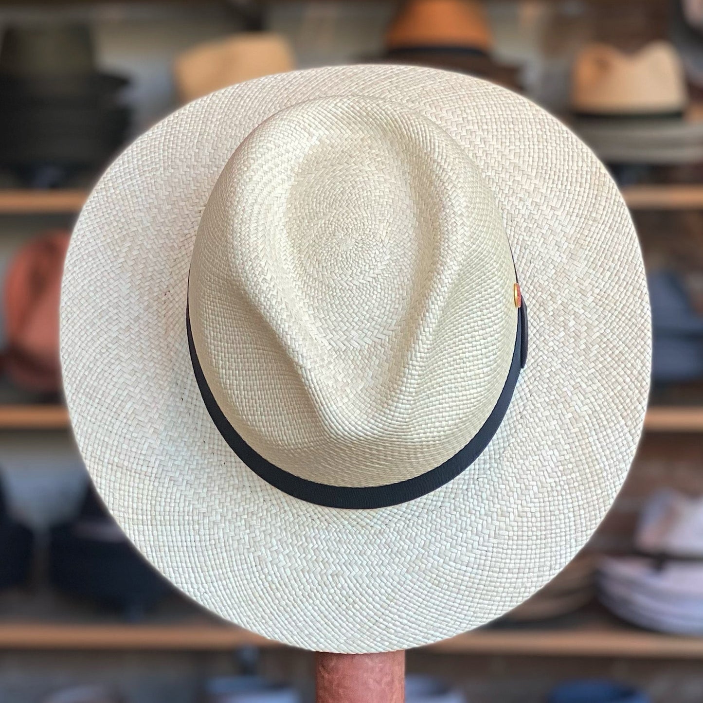 Can be rolls up for packing -Handmade panama hat-Gedeon