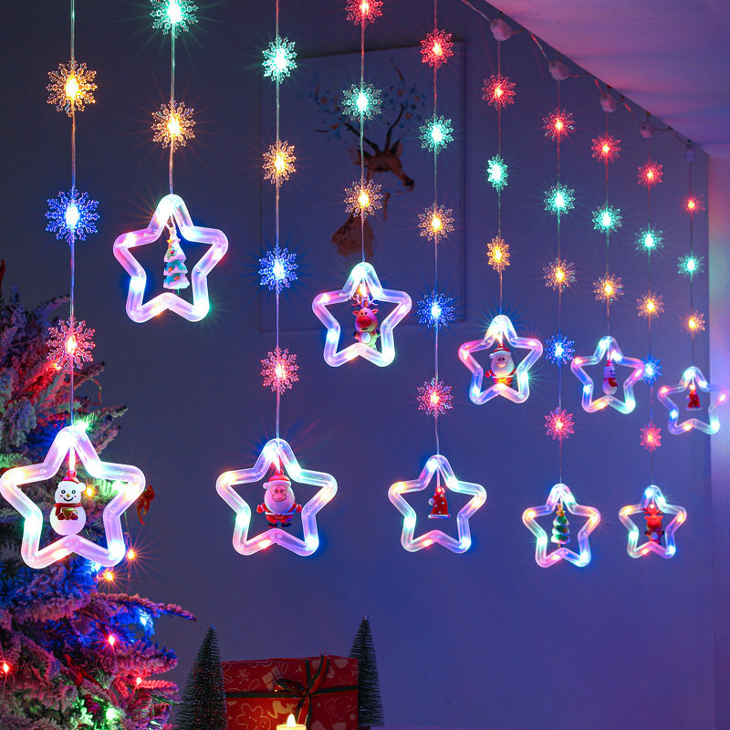 Christmas LED Star String Lights Ambient Lights