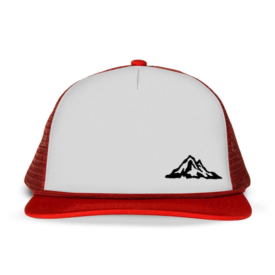 Small Mountain Printed Trucker Hat