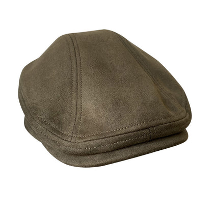 THE PEAKED BROMWICH CAP-ARMY GREEN