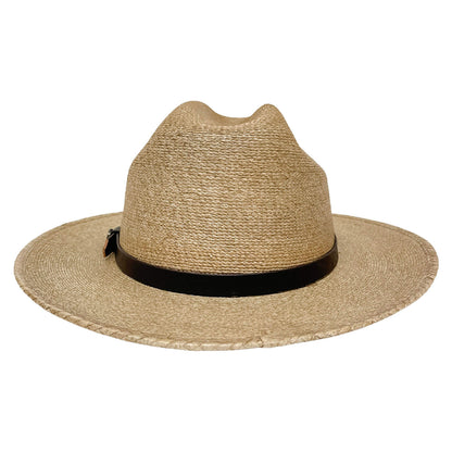 AMARILLO - HANDMADE MENS PALM OPEN ROAD STRAW HAT