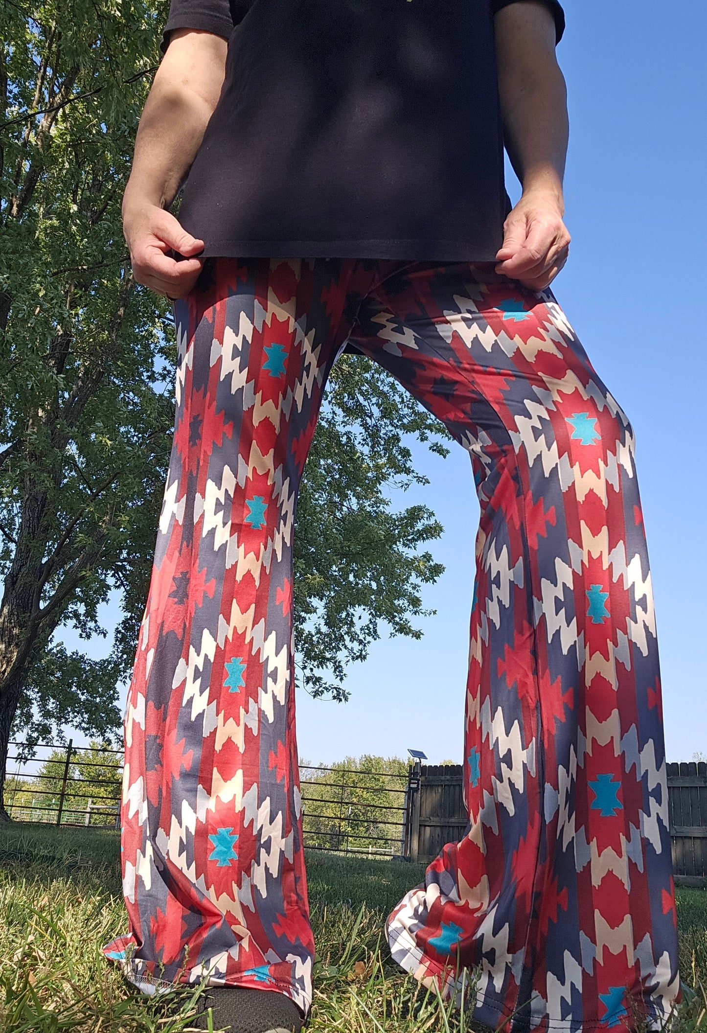 Sedona Aztec Flare Pants