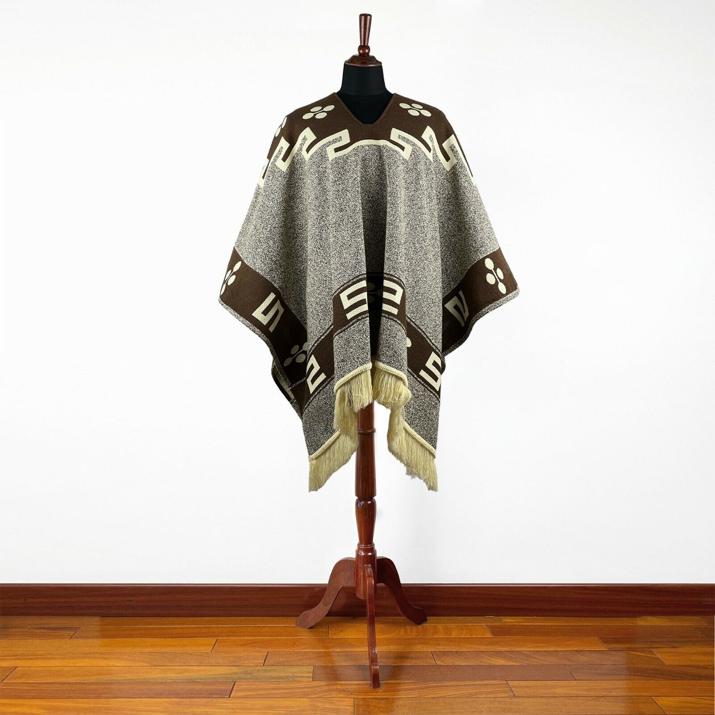 Back to the Future inspired Cowboy Poncho Serape replica handmade of Alpaca wool