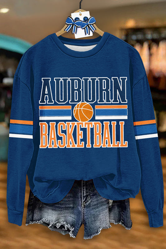 Auburn Basketball Game Day Print Sweatshirt