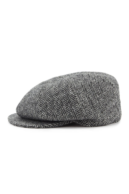 Sandwich Tweed Bakerboy Cap