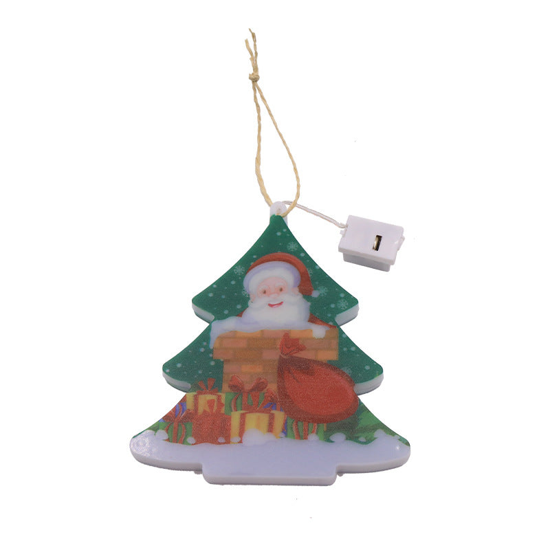 Christmas Creative Window Decoration Hanging Lights