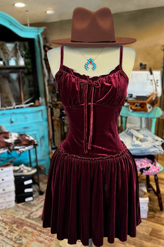 Sexy Pleated Ruffle Dress