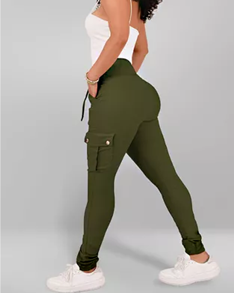 Cropped jogging pants