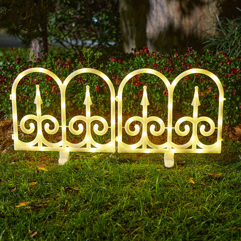 Christmas Fence Lights 8PCS