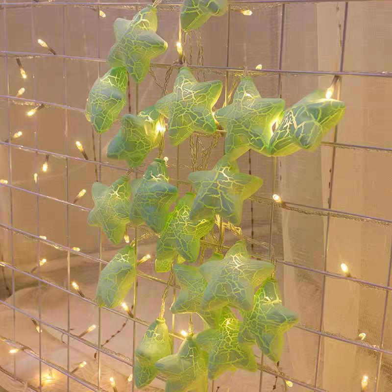 Christmas Crack Star Lights