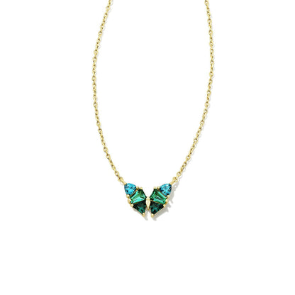 Women's Butterfly Zircon Necklace