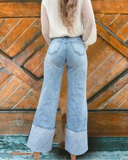 Denim Daze Wide Leg Jeans