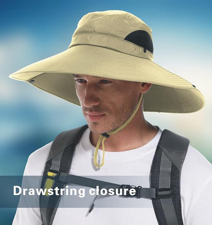 Men & Women Ultra Wide Brim hat UPF50+ Waterproof Sun hat