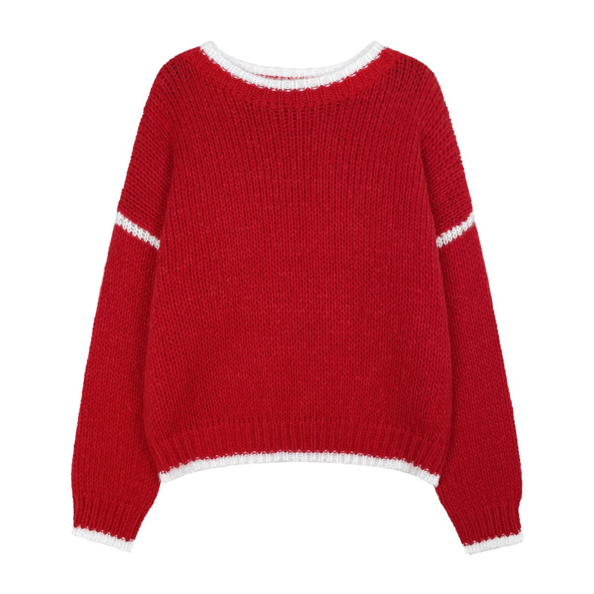 Big Sweater Female Loose Round Neck Sweater