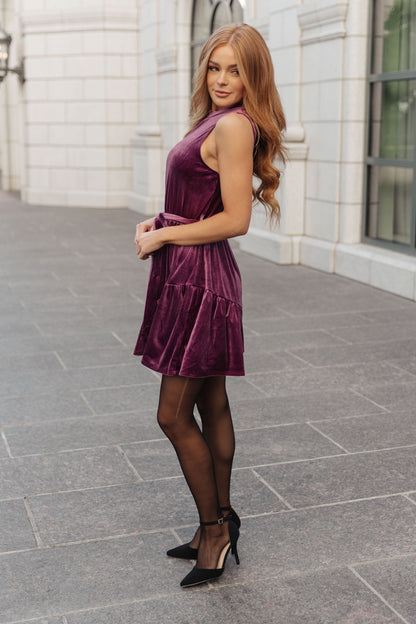 Velvet Holiday Dress