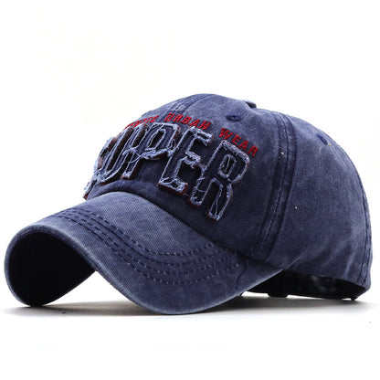 Men & Women Baseball Cap/3D letter embroidery Outdoor Fitted Hat