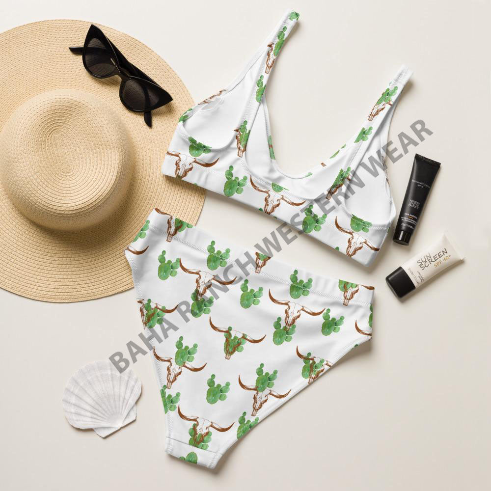 Yeehaw Cactus Bullhead Bikini