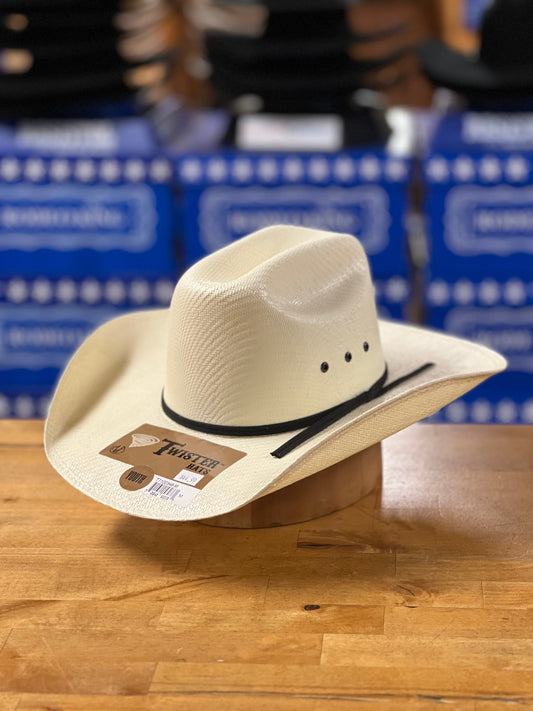 Twister | Youth Straw Cattleman's Crown Hat