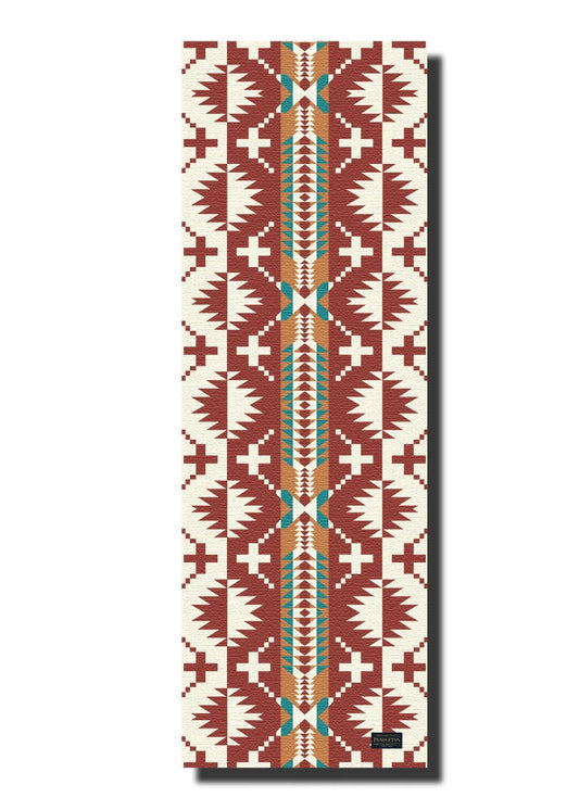 Yune Yoga Mat Pendleton Spider Rock Clay by Yune Yoga