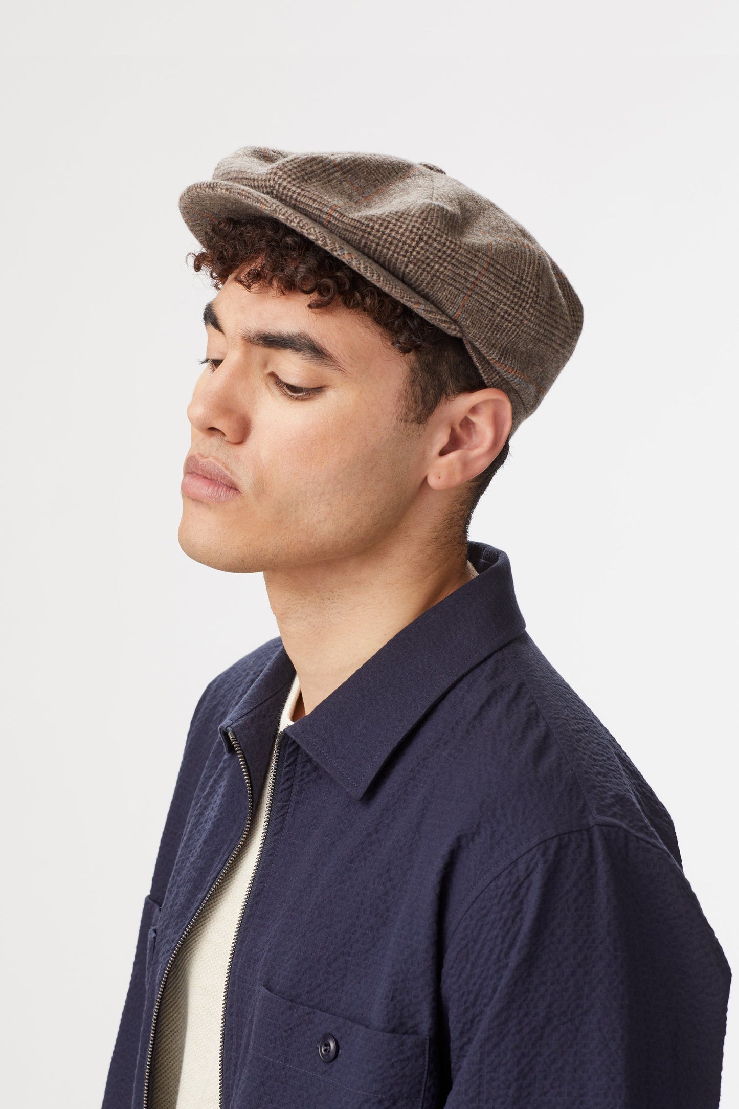 Escorial Wool Tremelo Bakerboy Cap