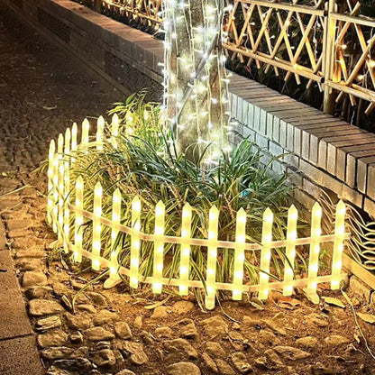 Christmas Fence Lights 8PCS