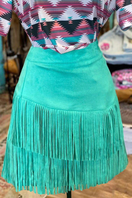 Casual Fringe Skirt-0520