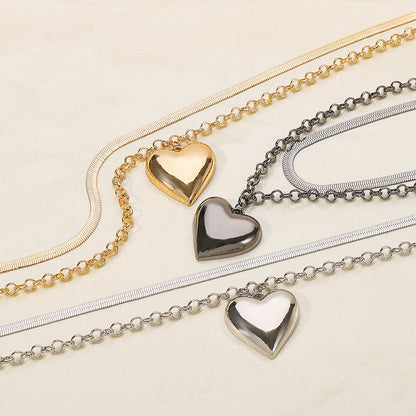 Heart Metal Necklace