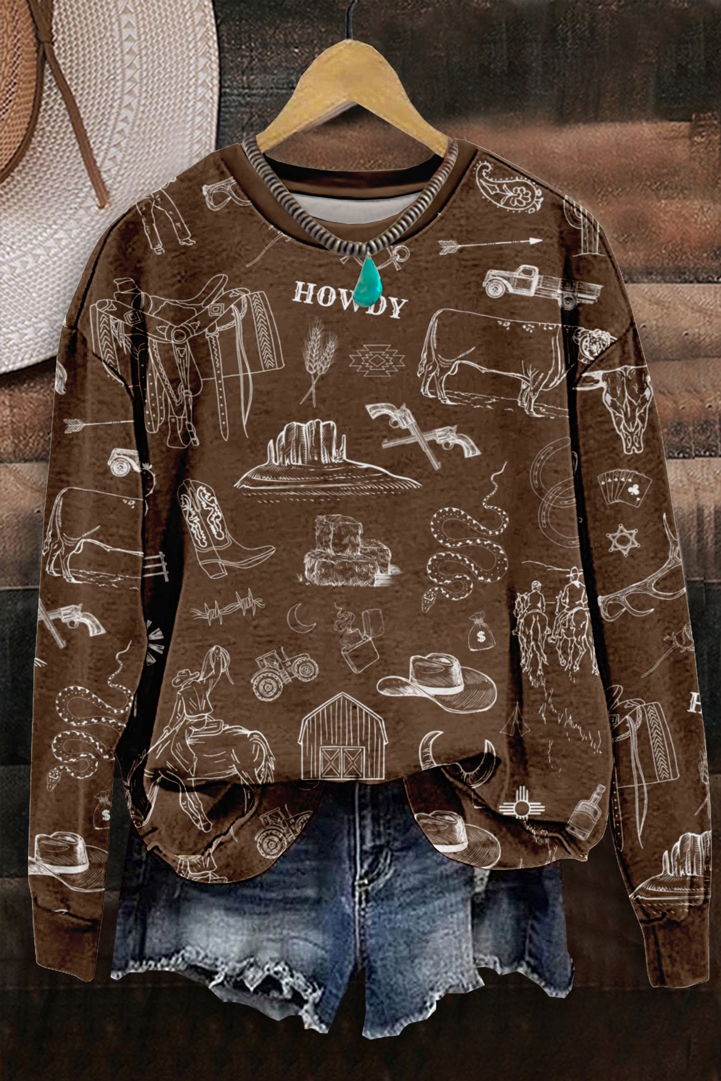 Western Tattoo Ideas Sweatshirt