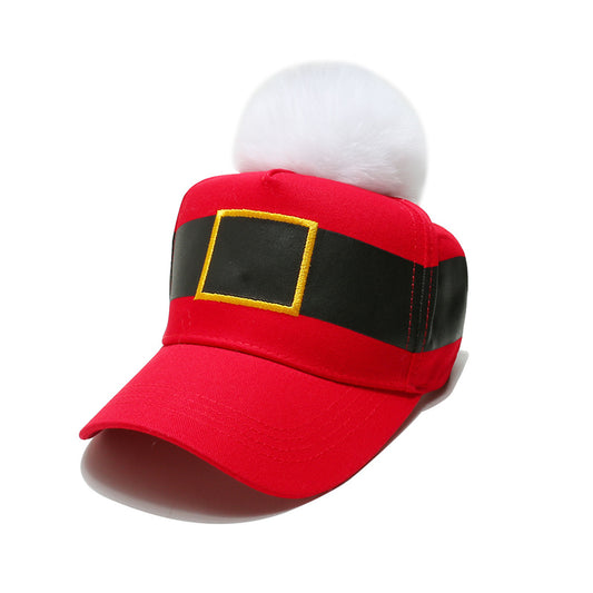 Christmas Santa Claus Belt Baseball Cap