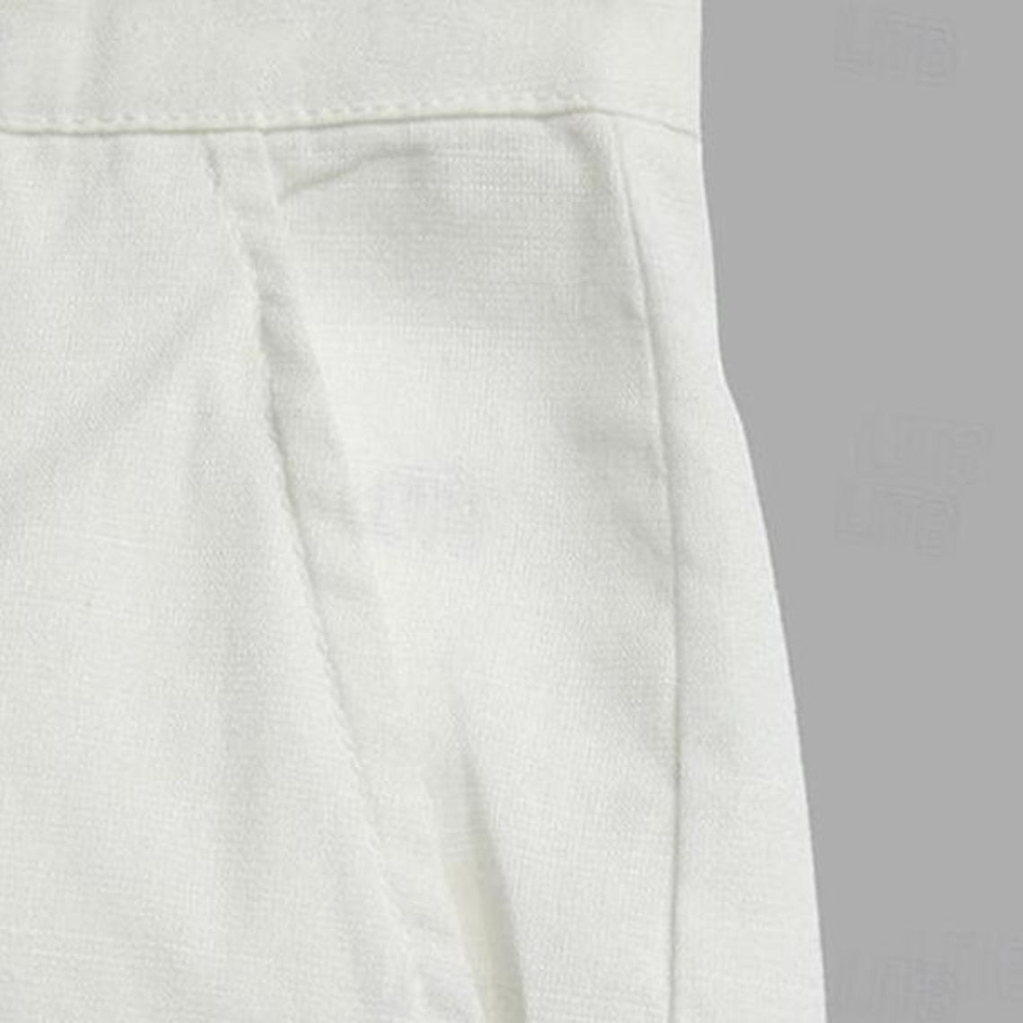 Men's Linen Plain Comfort Pants