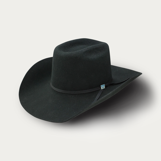 9TH ROUND 100X Premier Cowboy Hat - Black