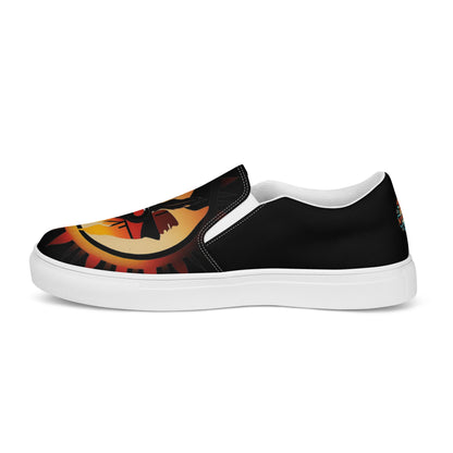 Native Warrior Women__ Slip-on Canvas Shoes