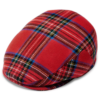 TIENDAHAT MILO TARTAN MODA FLAT CAP