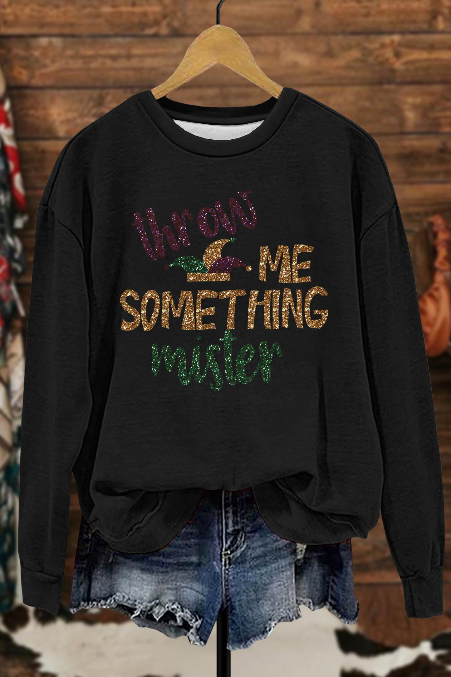 Cute Mardi Gras Crawfish Sweatshirt