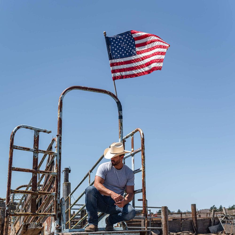 Pioneer | Mens Straw Cowboy Hat