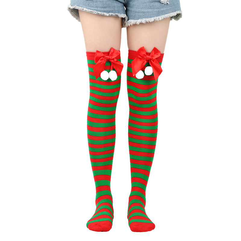 Christmas Cos Bow Stockings